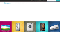 Desktop Screenshot of hisense.co.za